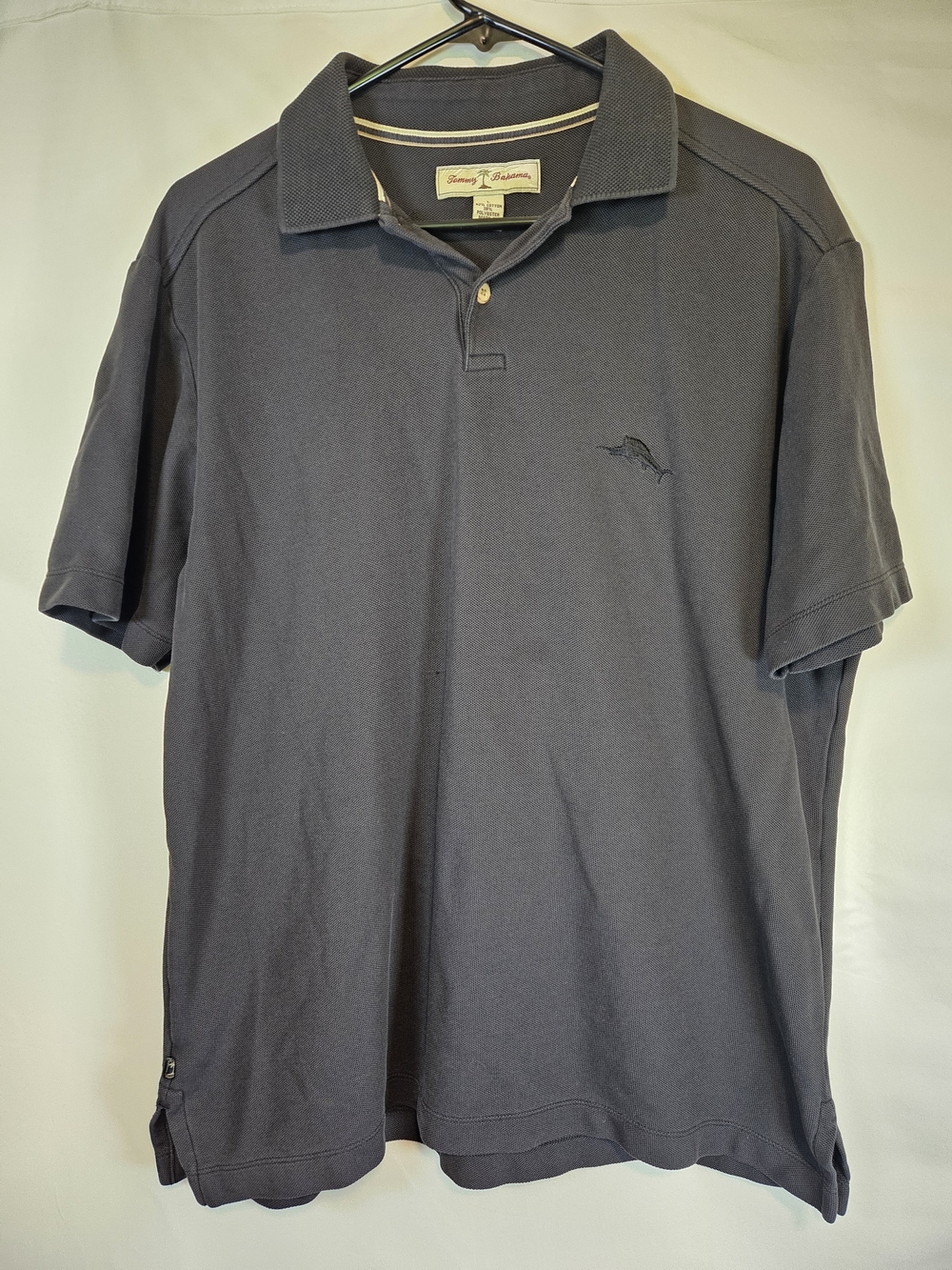 Tommy Bahama Men's Dark Navy Blue Polo Shirt